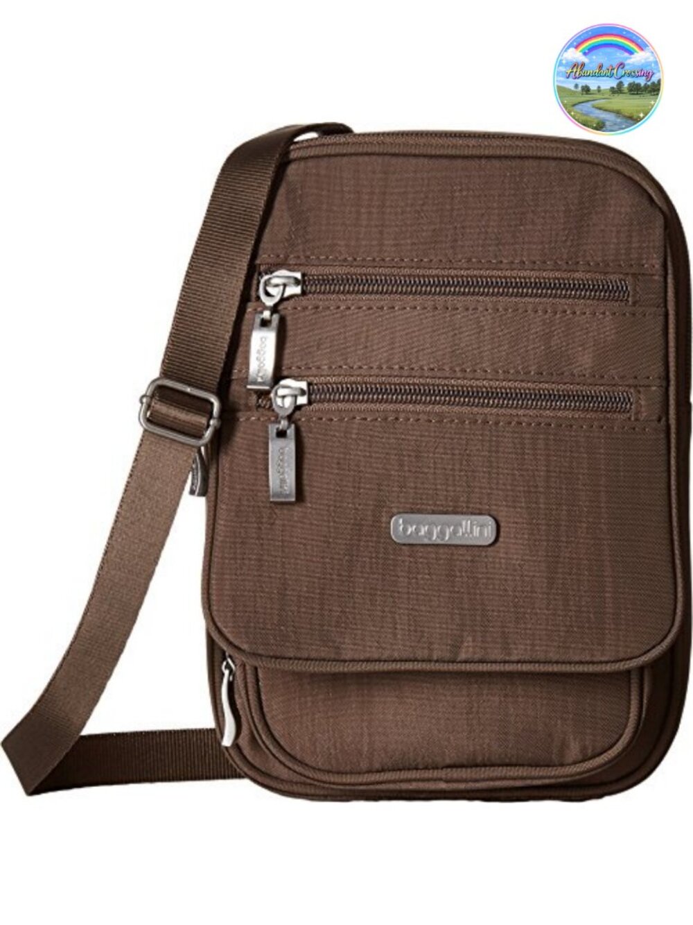Baggallini Journey Crossbody Bag - Nylon RFID Travel Purse